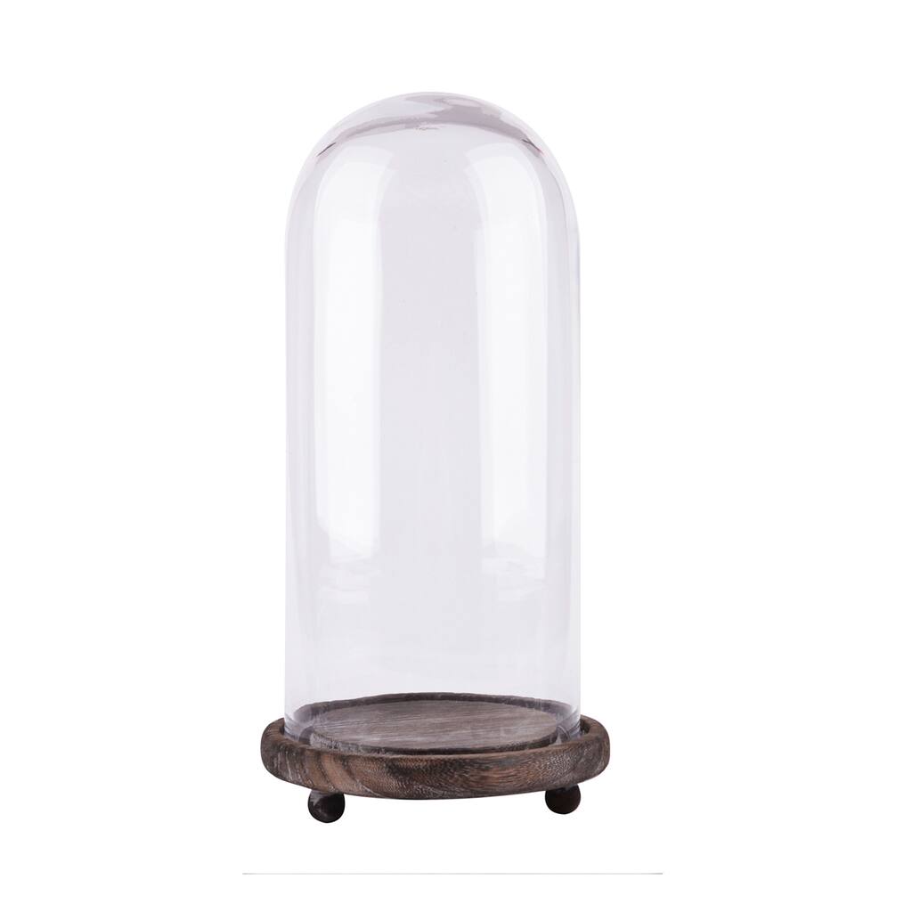 13 Glass Cloche With Base By Ashland Michaels 13 Glass Cloche With Base By Ashland Michaels